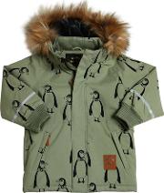 Penguins Waterproof Nylon Ski Jacket 