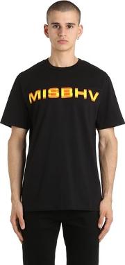 Misbhv Cotton Jersey T Shirt 