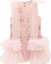Silk Organza & Lace Party Dress 