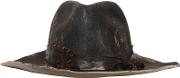 Coated Vintage Wool Felt Hat 