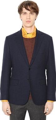 Wool Herringbone Jacket 