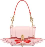 Small Wings Leather Shoulder Bag 
