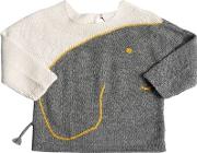 Elephant Baby Alpaca Knit Sweater 