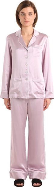 Coco Silk Satin Pajama Set 