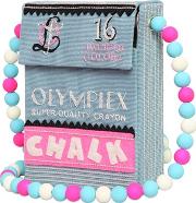 Chalk Box Hand Embroidered Shoulder Bag 