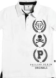 Logo Printed Cotton Jersey Polo Shirt 