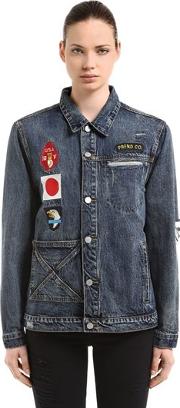 We Are Our Choices Washed Denim Jacket 