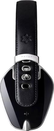 Pure Black Leather Headphones 