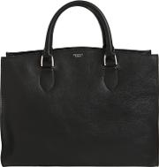 Medium Leather Top Handle Bag 