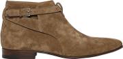 20mm London Suede Ankle Boots 