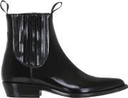 20mm Brushed Leather Beatle Boots 