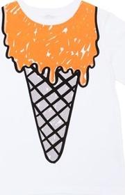 Ice Cream Cone Cotton Jersey T Shirt 