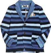 Striped Cotton Jacket 