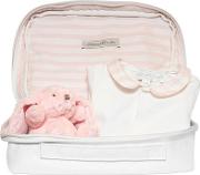Cotton Jersey Romper, Toy & Pouch 