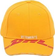Dhl Printed Canvas Hat 
