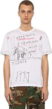 Elephant Marta Printed Jersey T Shirt 