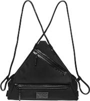 Qasa Triangle Nylon Backpack 