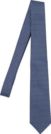 7cm Micro Floral Silk Blend Tie 