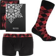 Underwear Trunk And Sock Gift Set