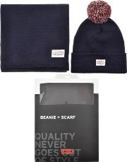 Scarf And Beanie Hat Gift Set 