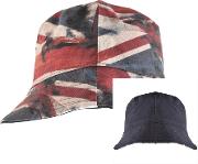 Reversible Union Jack Bucket Hat 