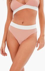 Nude Jersey High Waisted Brief