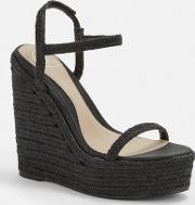 Two Strap Jute Wedges