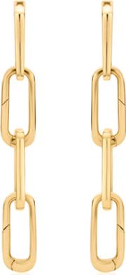 Gold Alta Capture Charm Cocktail Earrings 