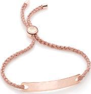 Rose Gold Vermeil Havana Friendship Bracelet Rose Gold Metallica