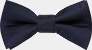 navy skinny bow tie