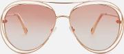 Carlina Aviator Style Sunglasses