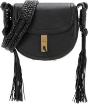 Ghianda Bullrope Saddle Leather Shoulder Bag 