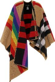 Cashmere And Wool Poncho 