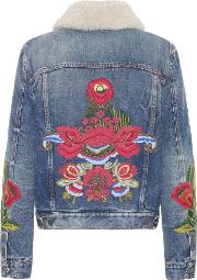 Embroidered Denim Jacket 