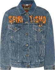 Spiritismo Embellished Denim Jacket 