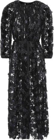 Sequinned Fil Coupe Dress 