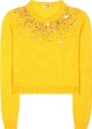 Embellished Cashmere Sweater 