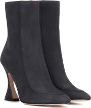 Emma 100mm Suede Ankle Boots 
