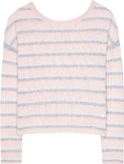 Calanta Striped Cashmere Sweater 
