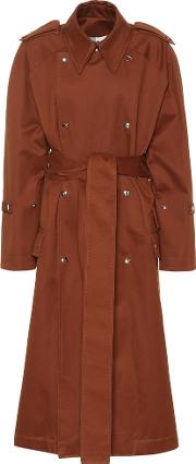 Classic Cotton Trench Coat 