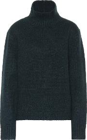 Wool Blend Turtleneck Sweater 