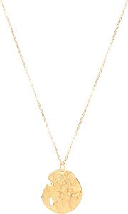 St. Christopher 24kt Gold Plated Necklace 