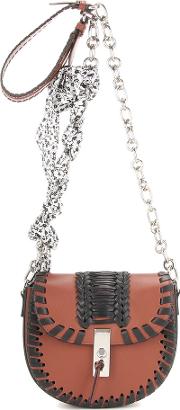 Ghianda Chain Leather Shoulder Bag 