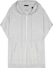 Cotton And Cashmere Blend Hoodie 