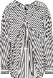 Striped Cotton Blend Shirt 