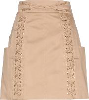 Cotton Miniskirt 