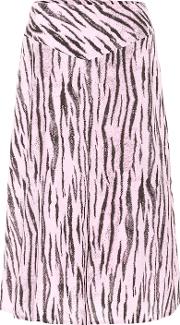 Exclusive To Mytheresa Senga Tiger Print Midi Skirt 