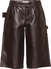 Leather Shorts 