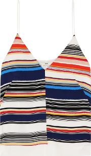 Striped Silk Camisole 