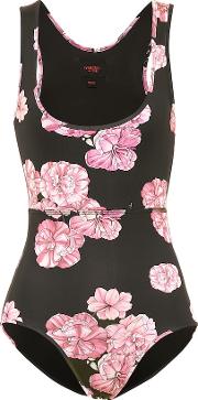 Floral One Piece Swimsuit 